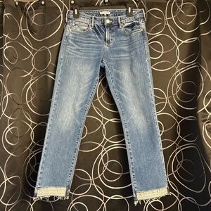 Dear John Light Blue Ankle Jeans